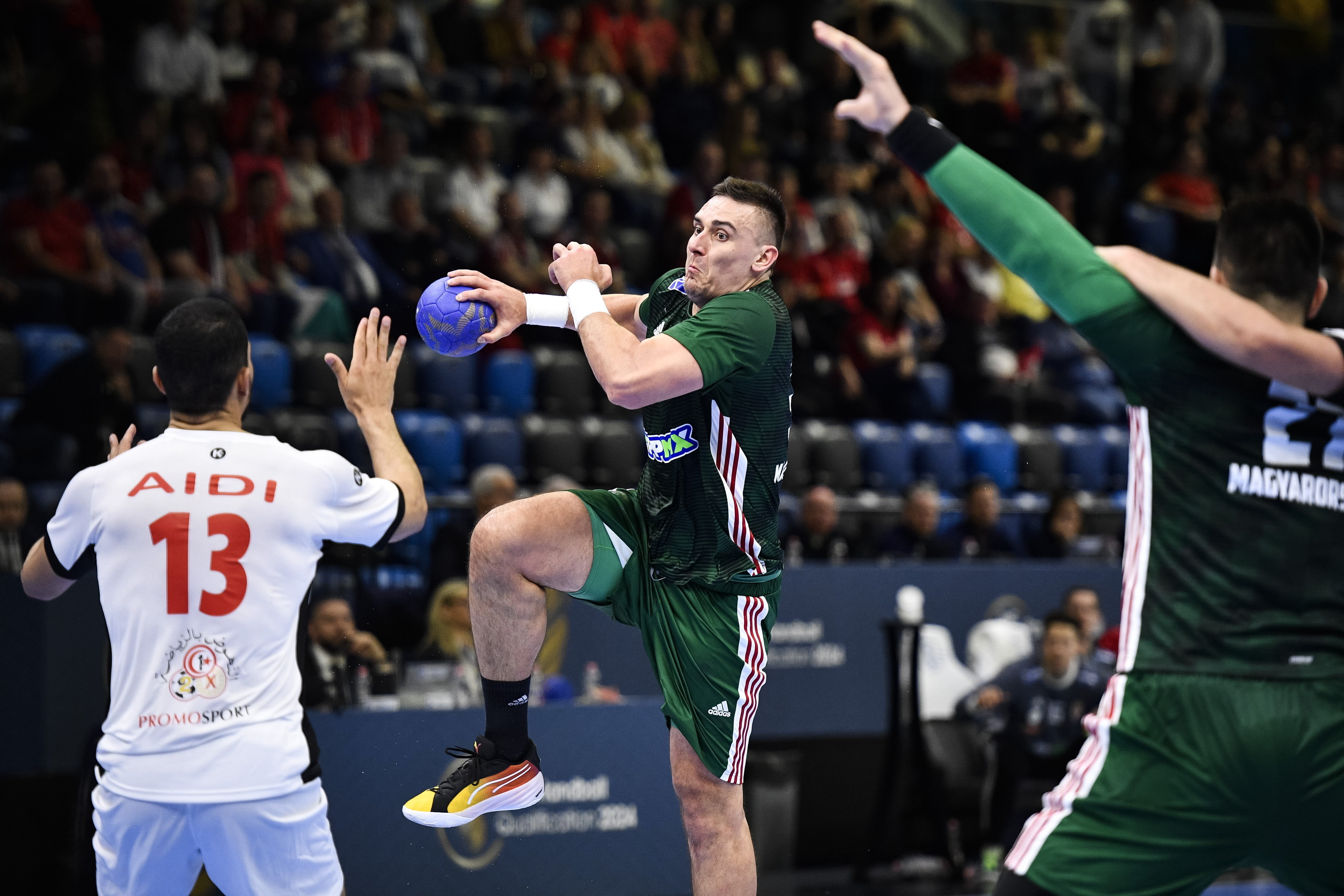 Férfi kézilabda olimpiai selejtezõ - Magyarország-Tunézia