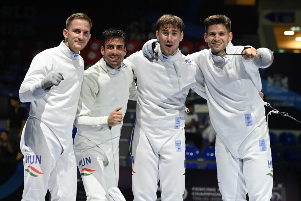 férfi párbajtőr csapat vb2025