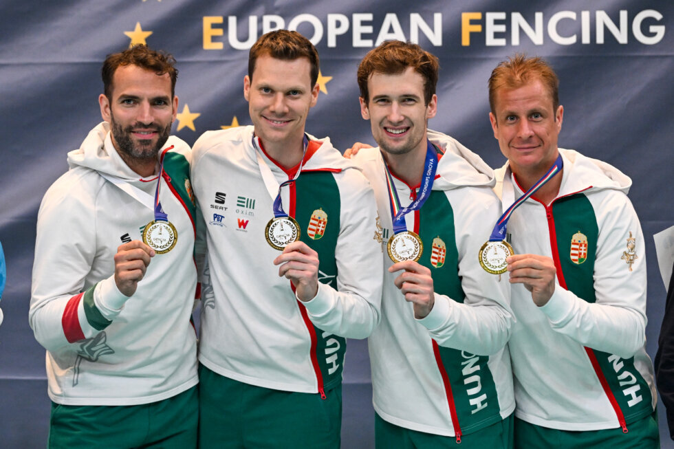 férfi kard EB csapat 2025