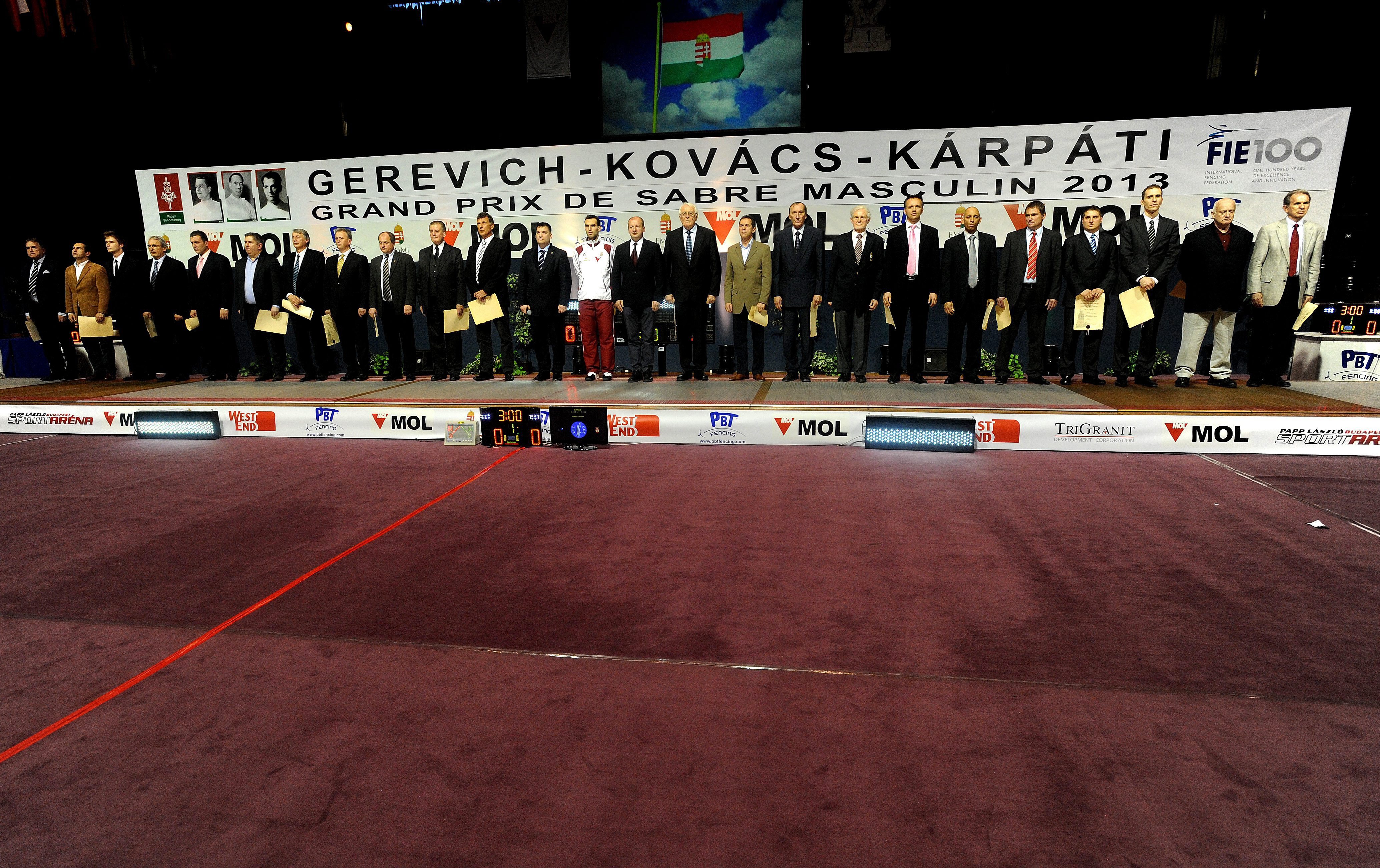 Kardvívás - Gerevich-Kovács-Kárpáti férfi Grand Prix Budap