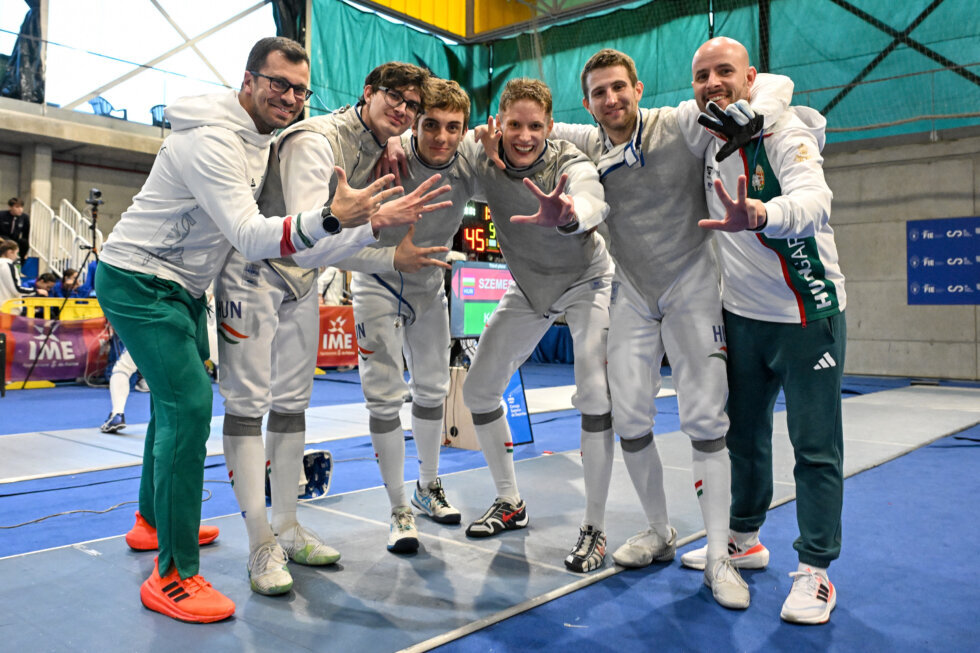 férfi tőr csapat 2025 vk