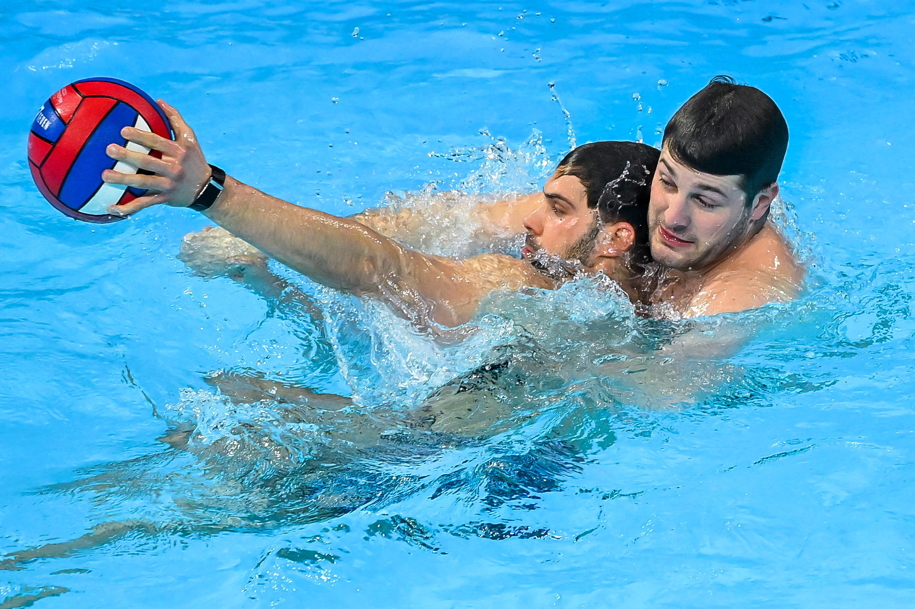 Férfi vízilabda Eb Belgrádban - A magyar válogatott edzése