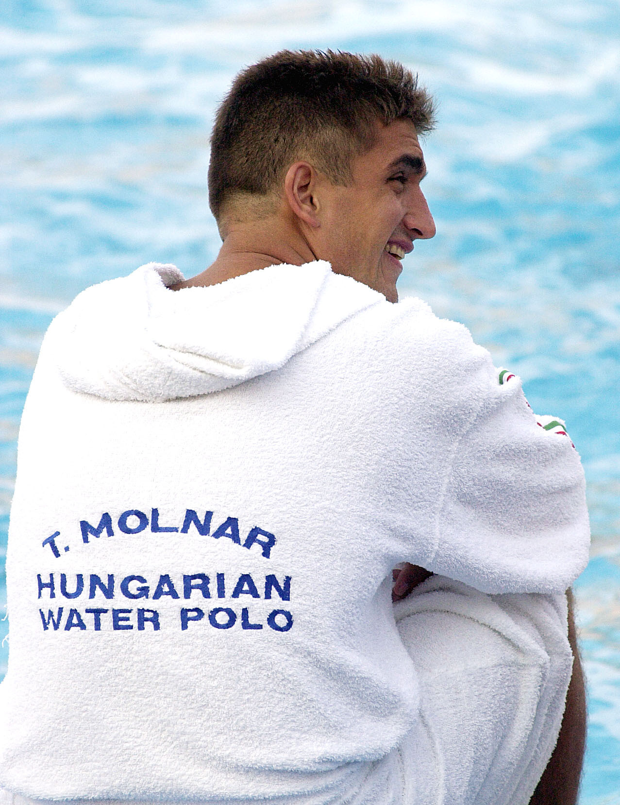 Molnár Tamás, a magyar férfi vízilabda válogatott tagja