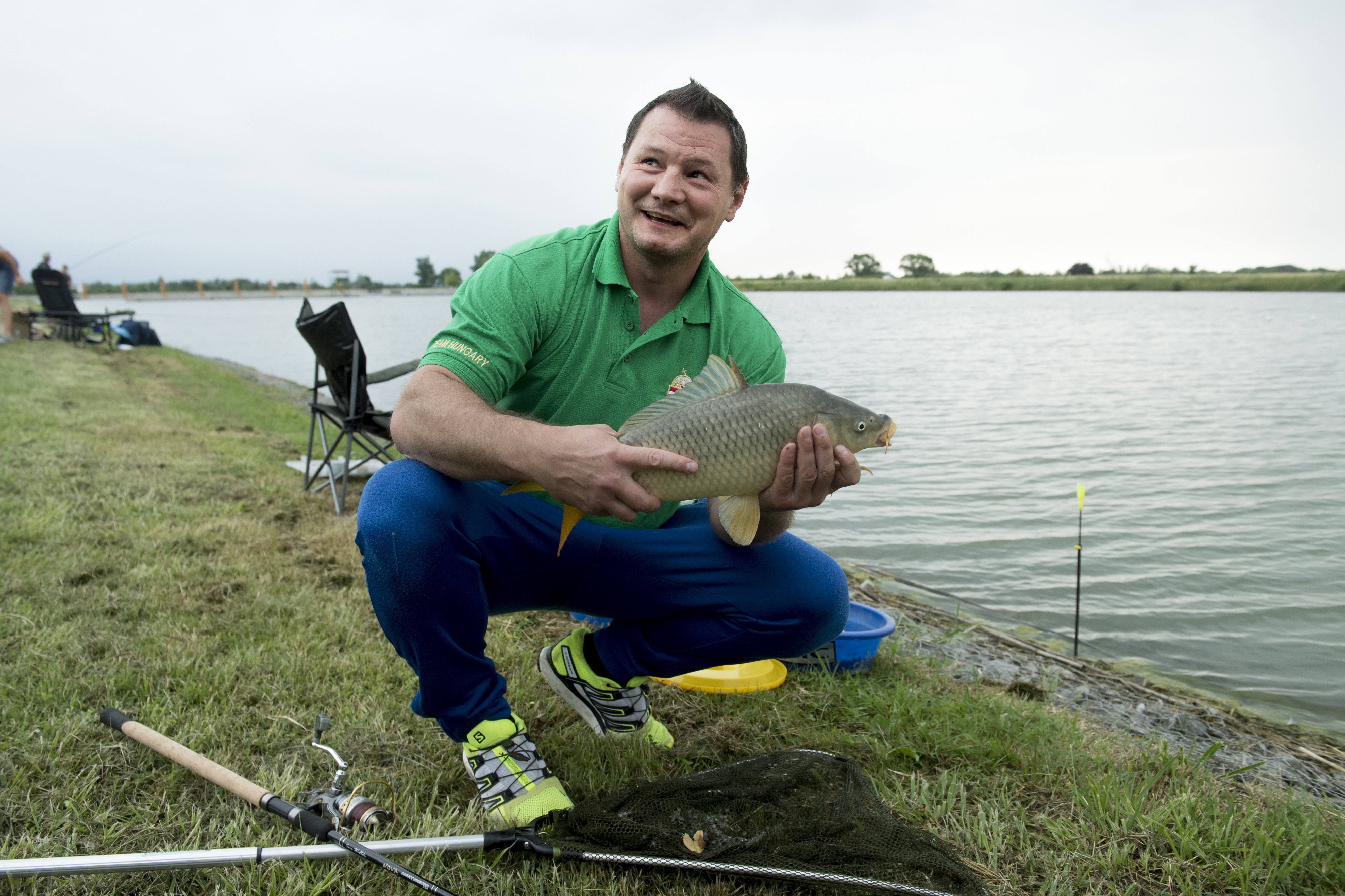 Horgásznagykövetek találkozója és versenye a Matyi-éri ví