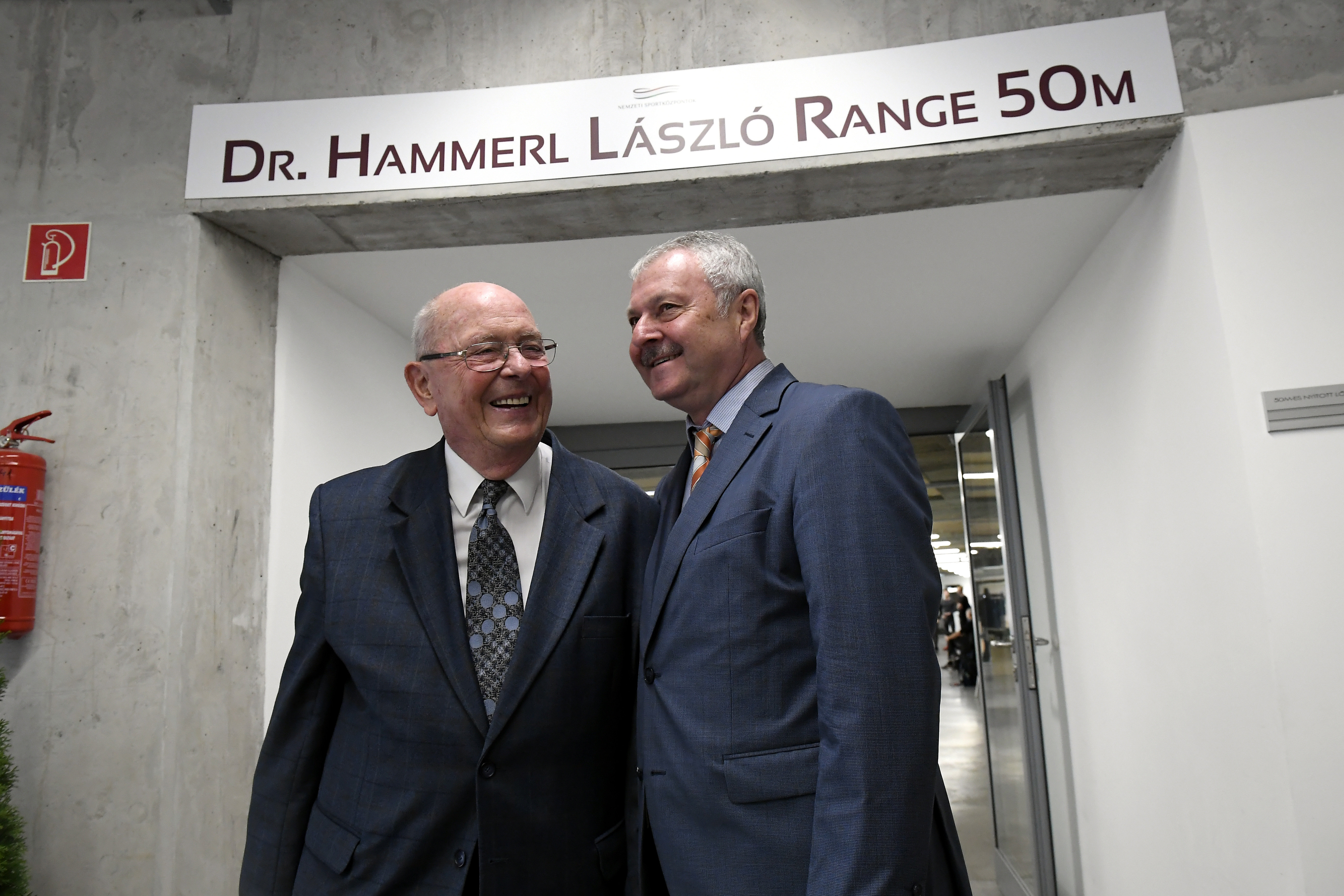 Olimpiai bajnokokról nevezték el a megújult Nemzeti Lõtér k