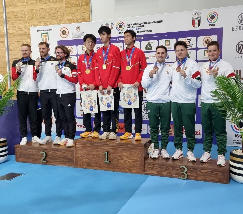 férfi puska csapat vb3