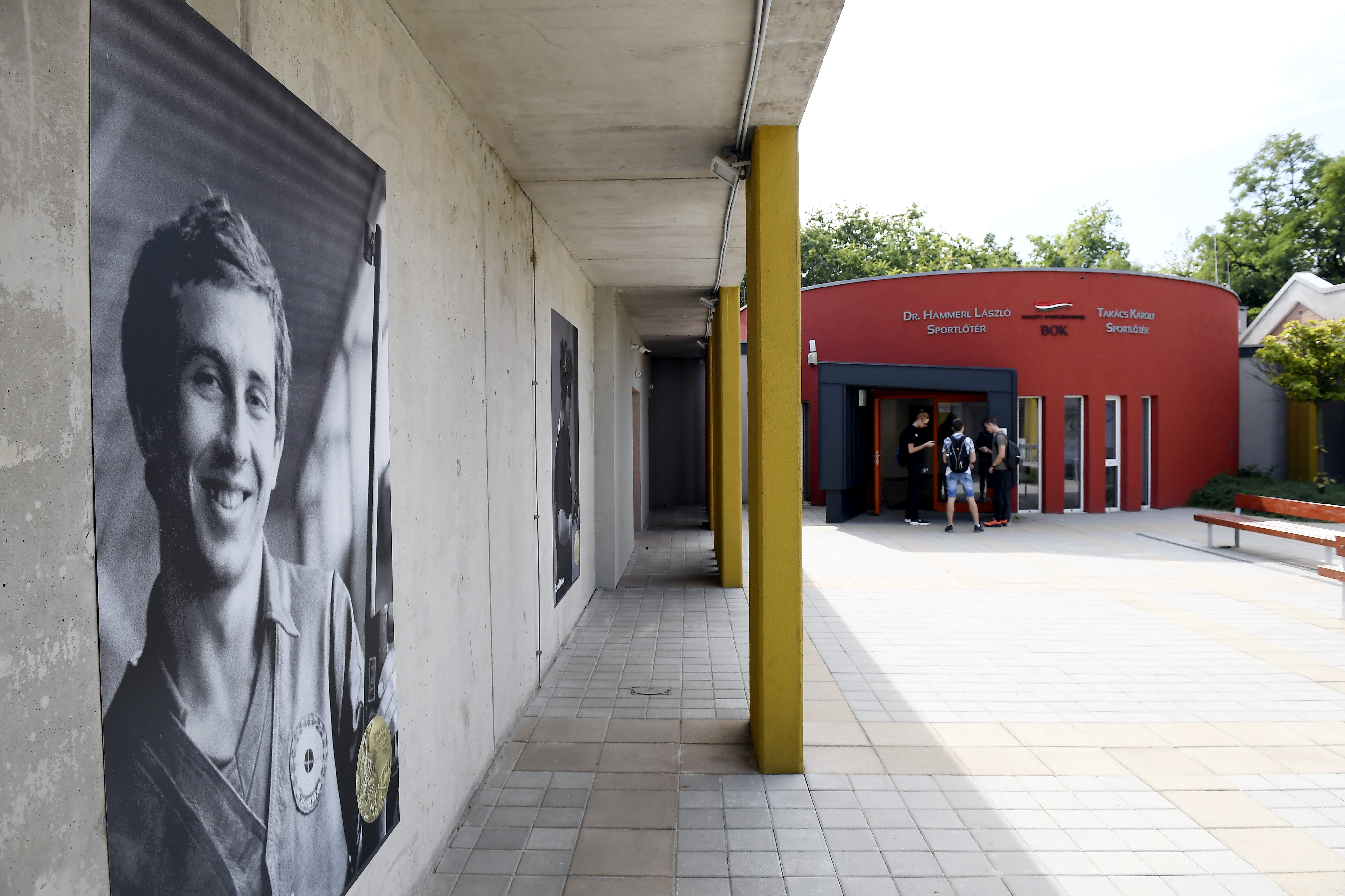 Olimpiai bajnokokról nevezték el a megújult Nemzeti Lõtér k