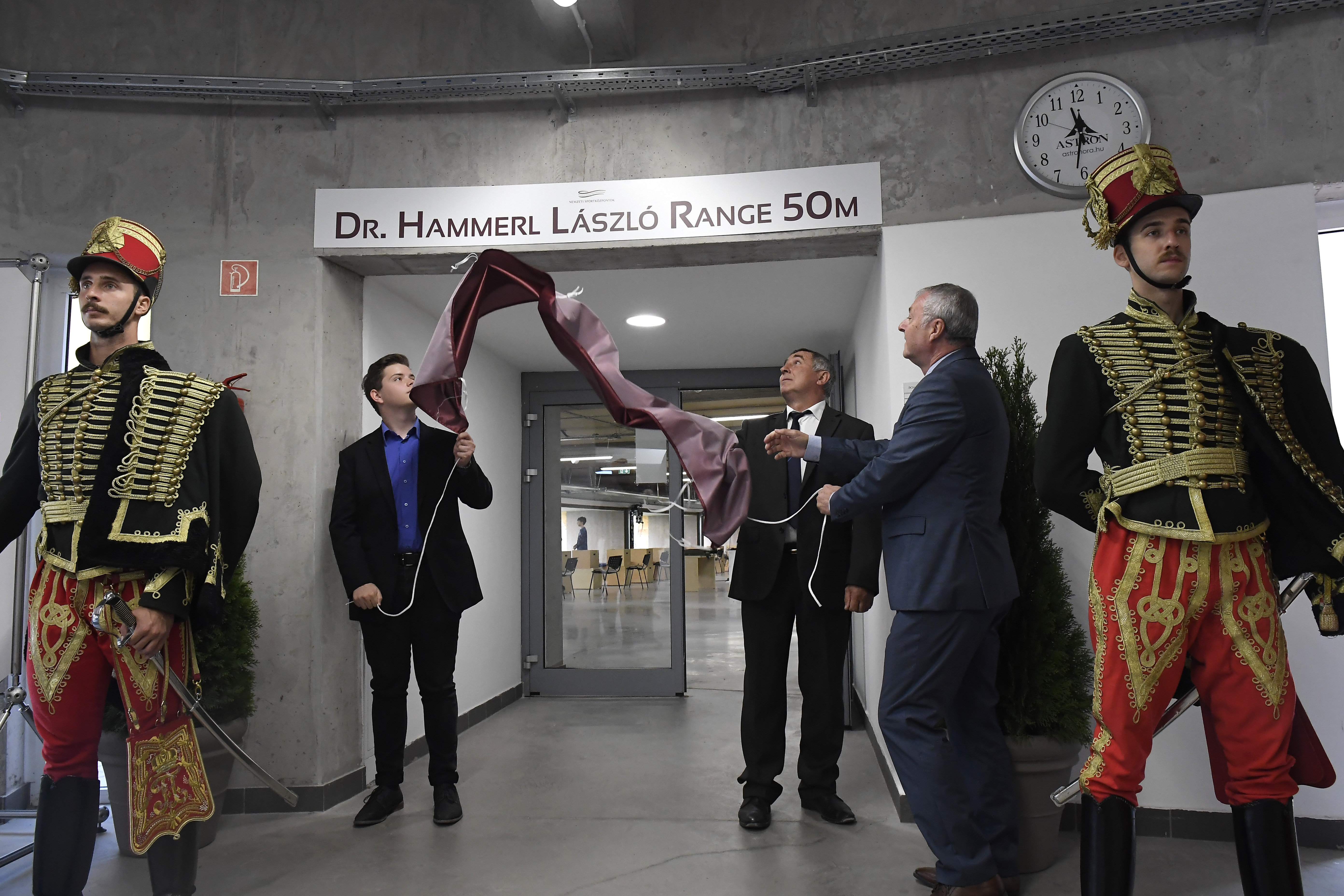 Olimpiai bajnokokról nevezték el a megújult Nemzeti Lõtér k