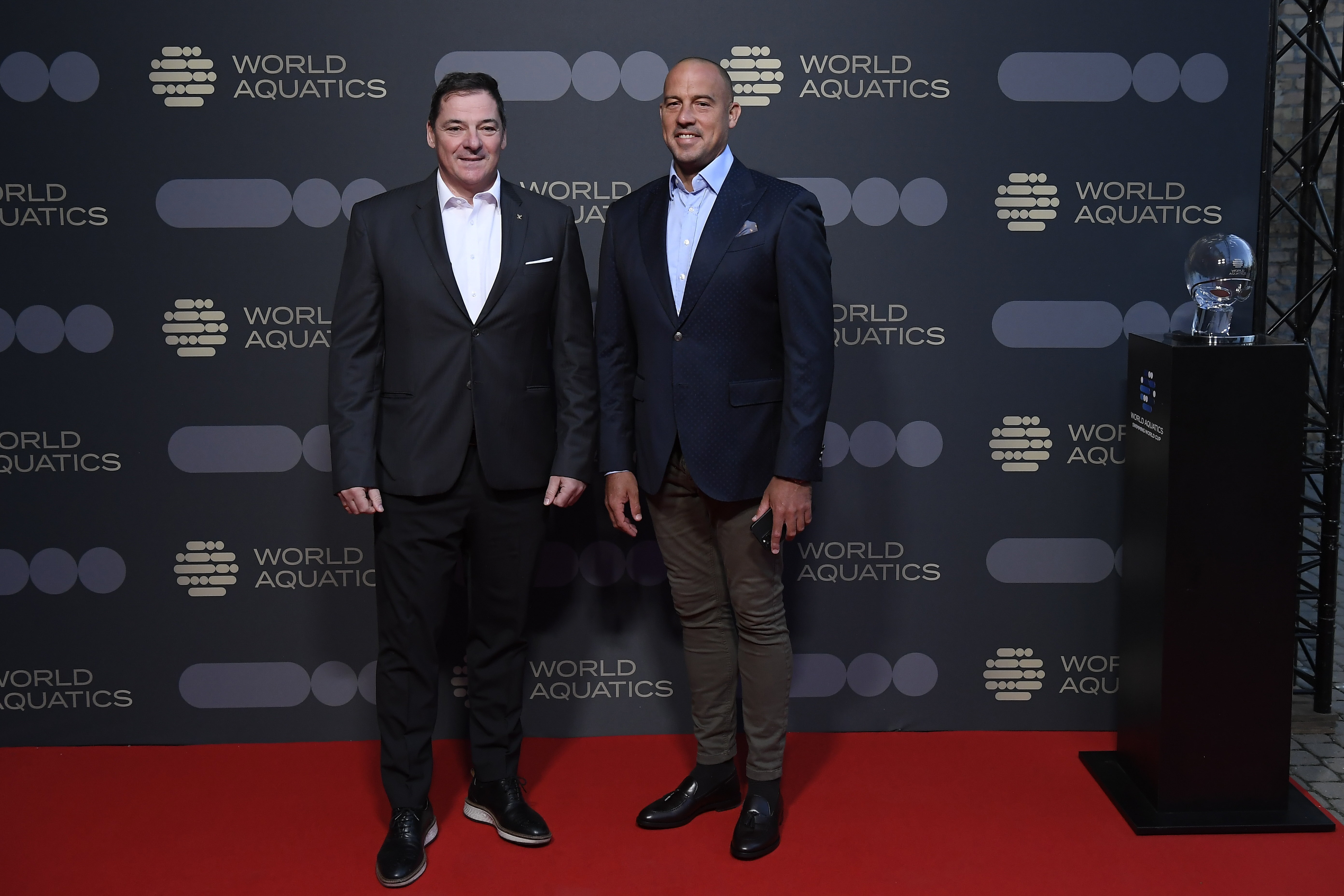 A World Aquatics jövõbeli budapesti székházában díjazták