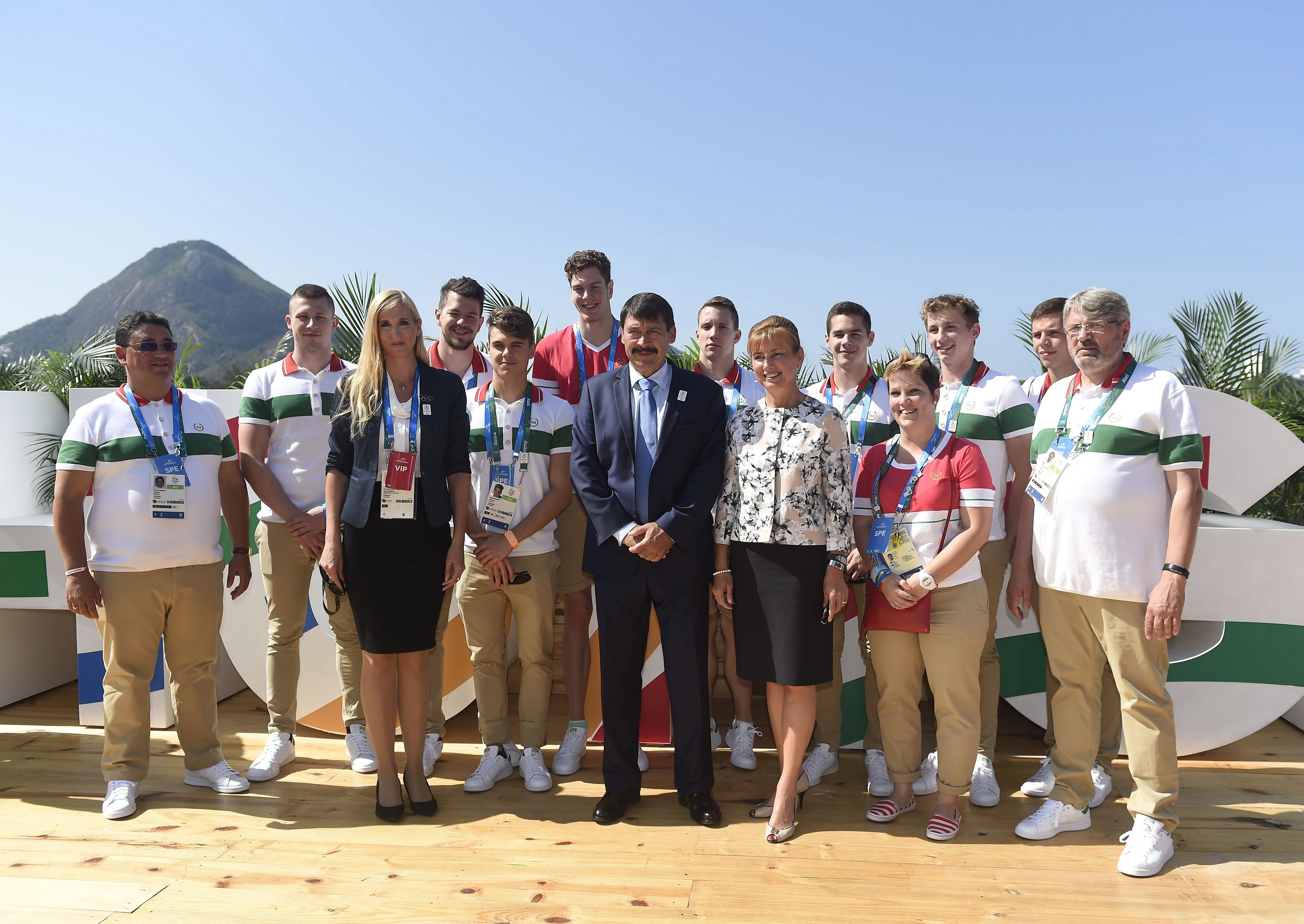 Rio 2016 - Áder János megnyitotta a Magyar Házat