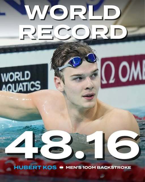 Kós Hubert világrekord