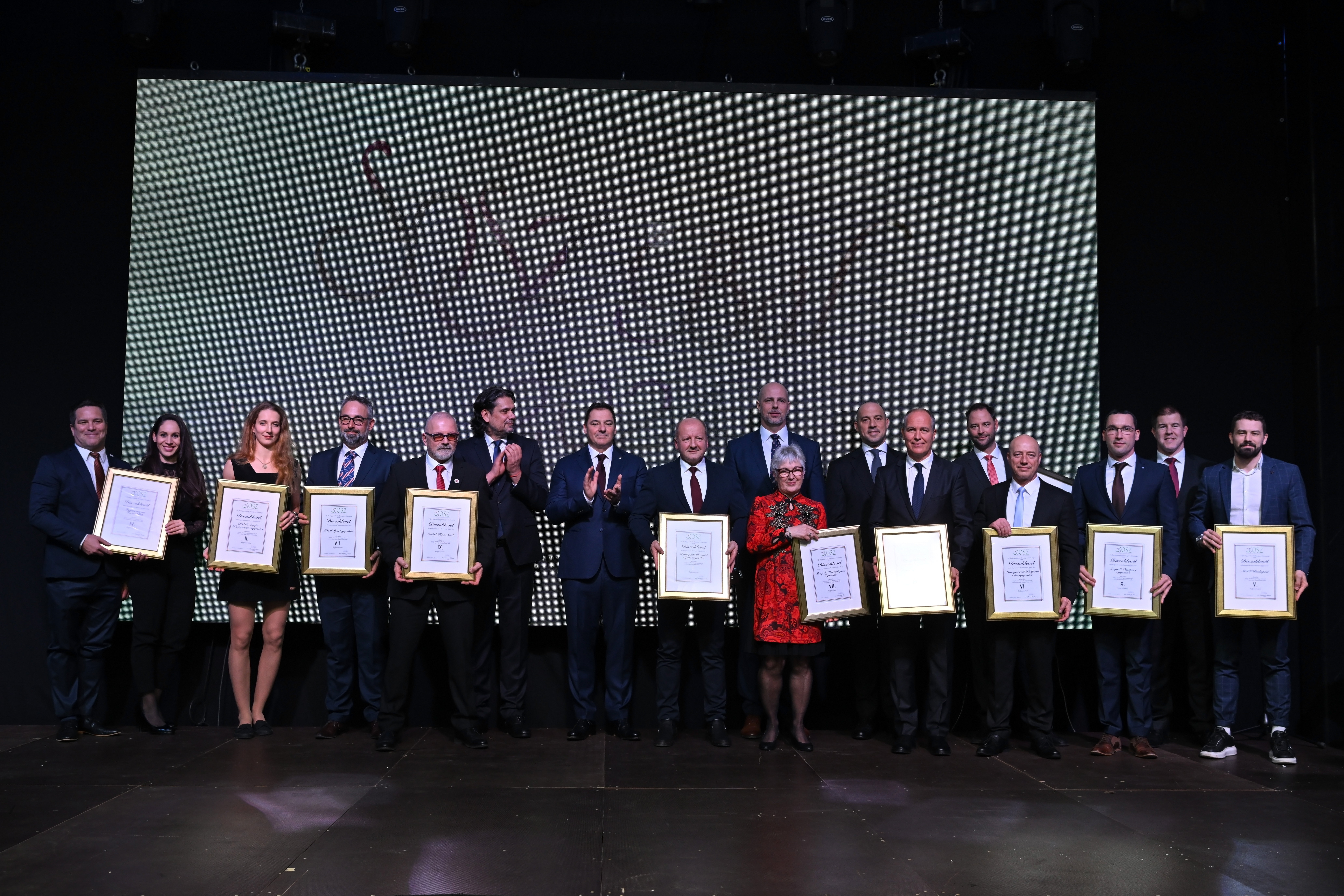 A Sportegyesületek Országos Szövetségének bálja