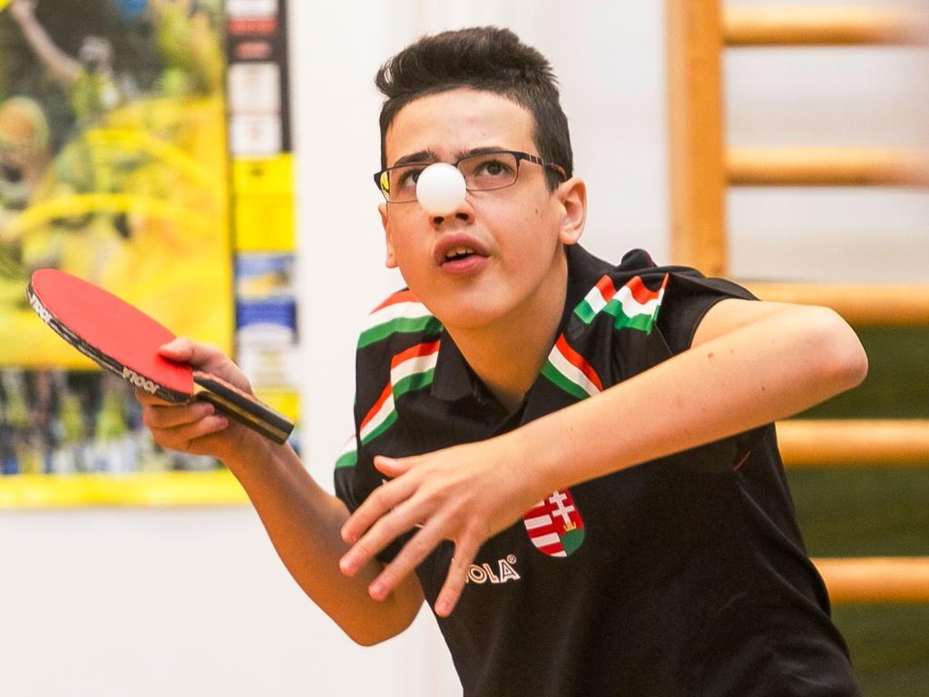 Az Olimpiai Reménységek Versenyén pattogott a pingponglabda