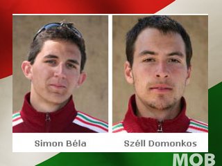 A vb-címvédővel egy futamban a Simon, Széll evezős duó