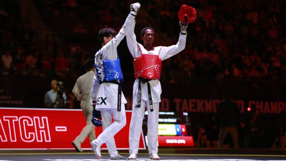 Történelmi aranyérem: Salim Omar Gergely világbajnok taekwondóban 