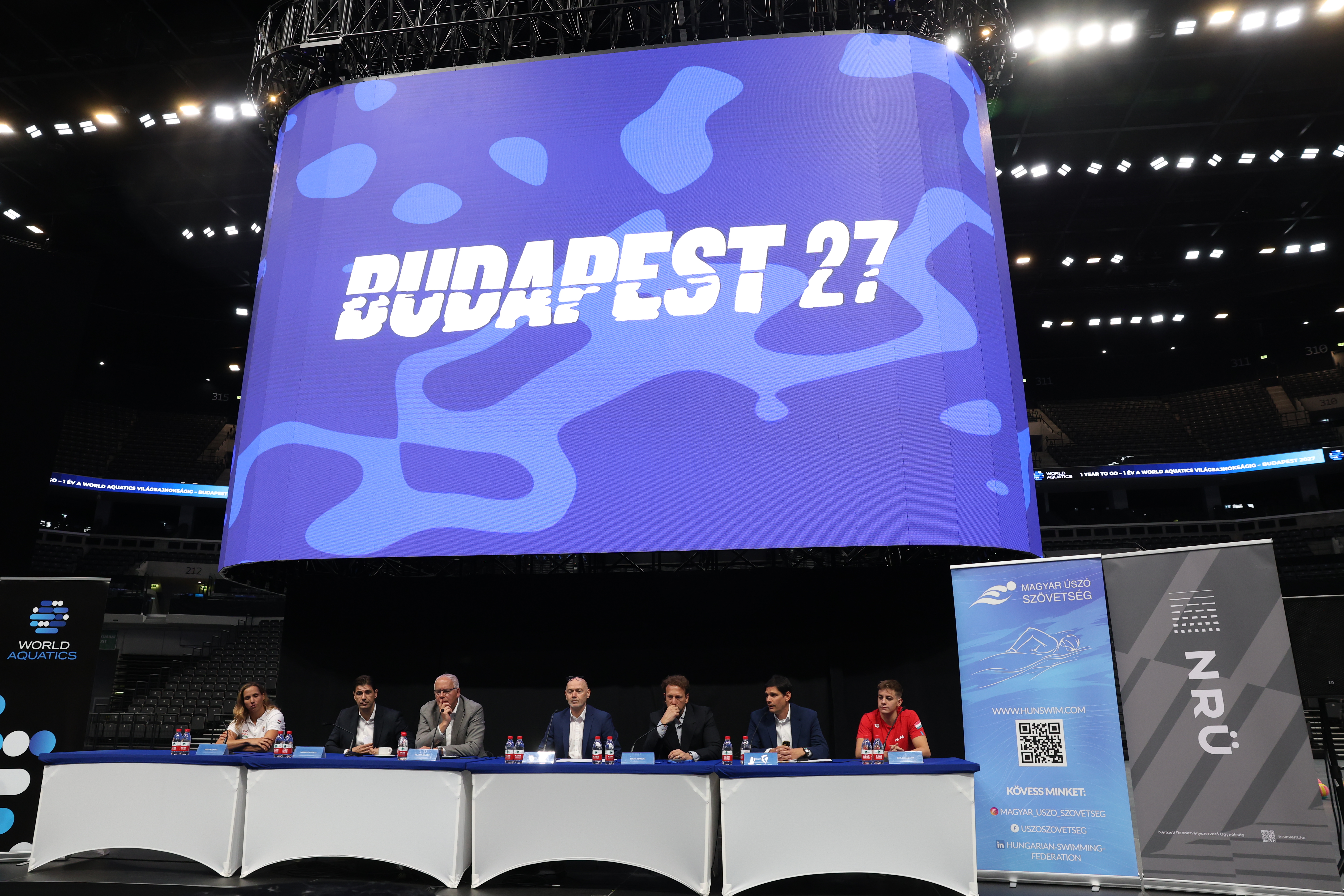 Egy év múlva rajtol Budapesten az olimpiai kvalifikációs vizes-vb