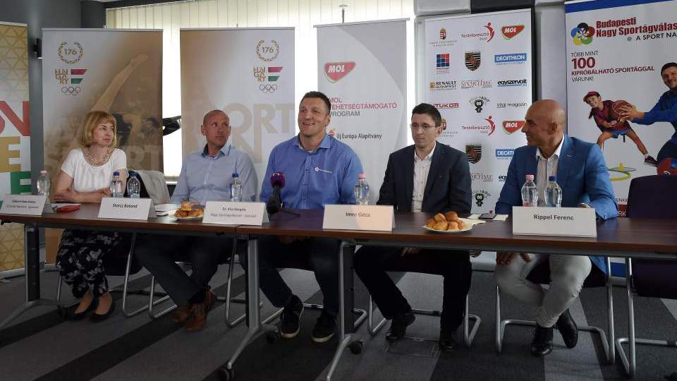Jubileumi Nagy Sportágválasztó a hétvégén, olimpikonokkal