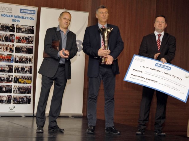 Győri kajakosoké és a Vasas lány kosárlabdázóié Az év műhelye-díj